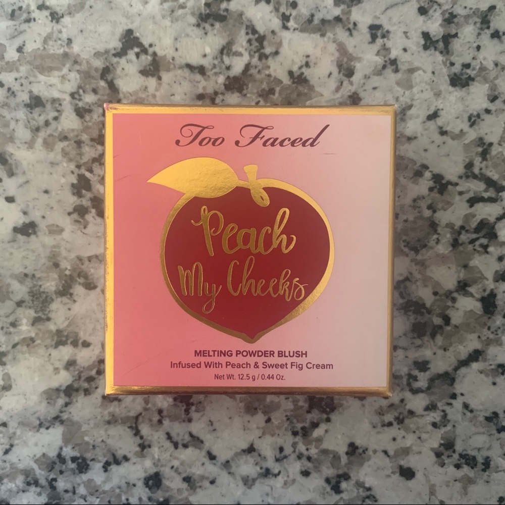 Too Faced Peach My Cheeks Melting Powder Blush